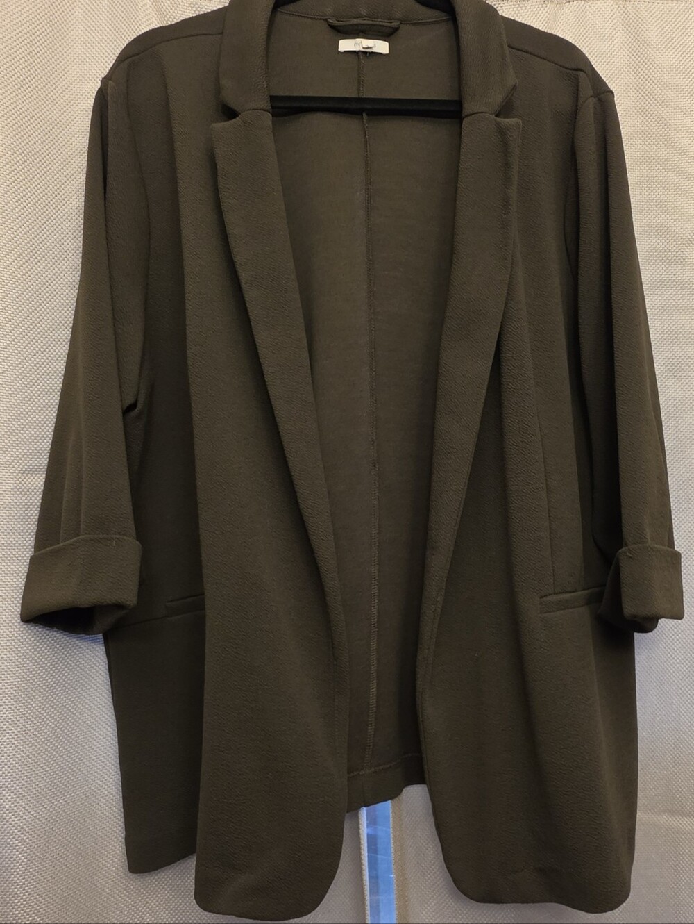 Maurices Olive Green, Open-Front Blazer
